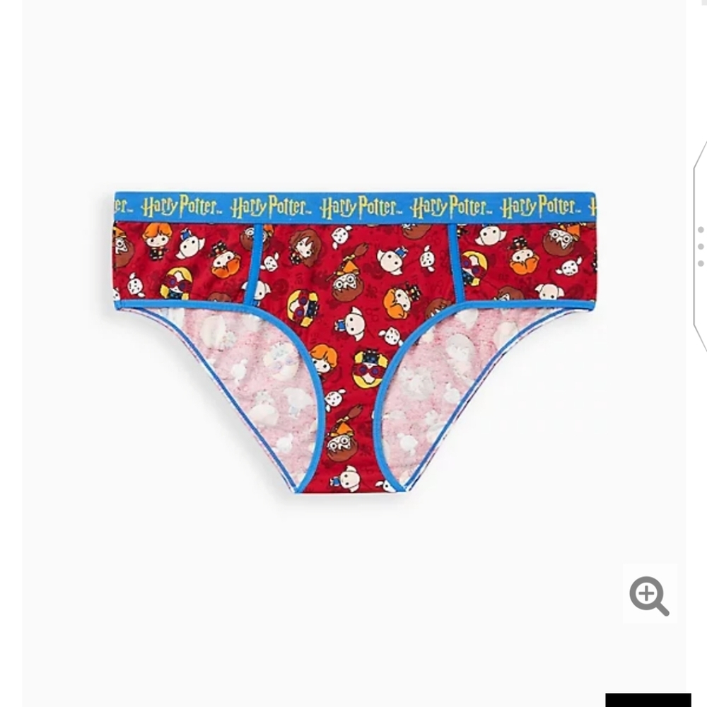 🆕 HARRY POTTER EMOJI CHARACTERS COTTON HIPSTER PANTY